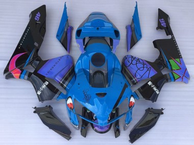 Best 2005-2006 Honda CBR600RR Motorcycle Fairings - Blue Shark