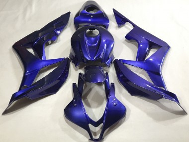 Best 2007-2008 Honda CBR600RR Motorcycle Fairings - Blue