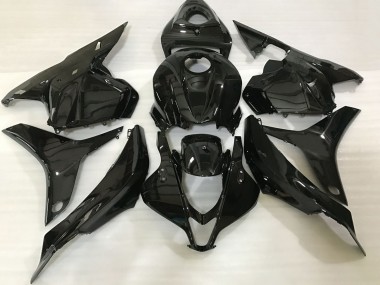 Best 2009-2012 Honda CBR600RR Motorcycle Fairings - Glossy Black