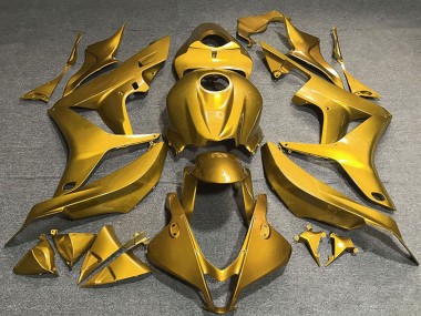 Best 2007-2008 Honda CBR600RR Motorcycle Fairings - Gold