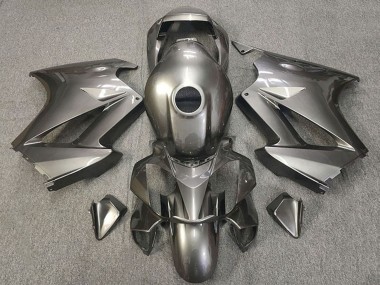 Best 2002-2013 Honda VFR 800 Motorcycle Fairings - Glossy Grey