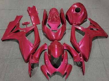 Best 2011-2024 Suzuki GSXR 600 / GSXR 750 Motorcycle Fairings - Pearl Pink
