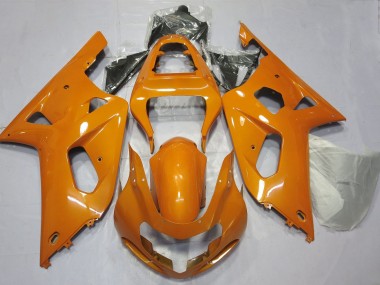 Best 2001-2003 Suzuki GSXR 600 / GSXR 750 Motorcycle Fairings - Sunrise Orange