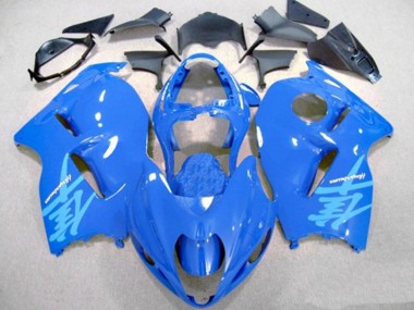 Best 1996-2007 Suzuki GSXR 1300 Motorcycle Fairings - Light Blue
