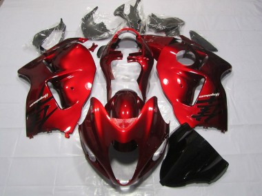 Best 1996-2007 Suzuki GSXR 1300 Motorcycle Fairings - Red