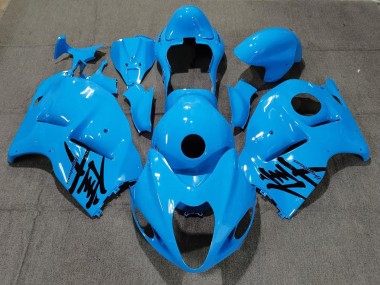 Best 1996-2007 Suzuki GSXR 1300 Motorcycle Fairings - Sky Blue