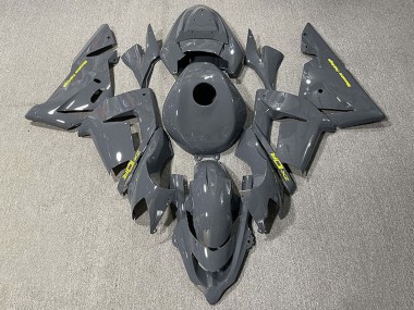 Best 2004-2005 Kawasaki ZX10R Motorcycle Fairings - Dark Grey with Logo