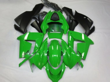 Best 2004-2005 Kawasaki ZX10R Motorcycle Fairings - Glossy Green Black
