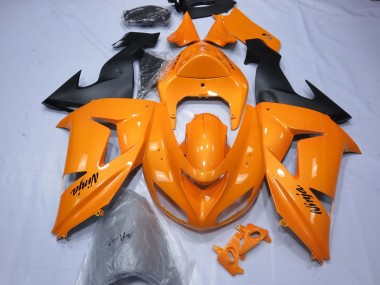 Best 2006-2007 Kawasaki ZX10R Motorcycle Fairings - Orange