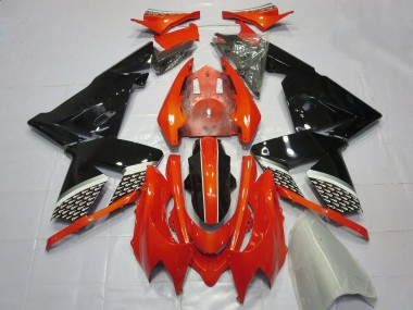 Best 2004-2005 Kawasaki ZX10R Motorcycle Fairings - Red Black