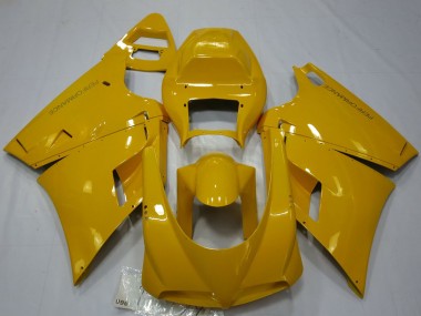 Best 1993-2005 Ducati 748 916 996 998 Motorcycle Fairings - Yellow Performance