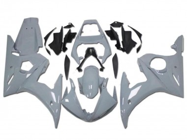 Best 2003-2004 Yamaha YZF R6 Motorcycle Fairings - Nardo Grey