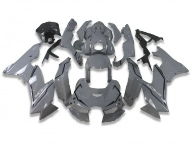 Best 2021-2025 Kawasaki ZX10R Motorcycle Fairings - Nardo Grey