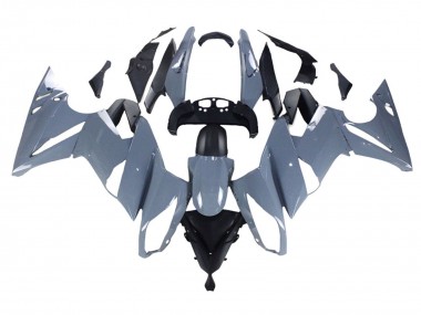 Best 2009-2011 Kawasaki ER6F Motorcycle Fairings - Nardo Grey
