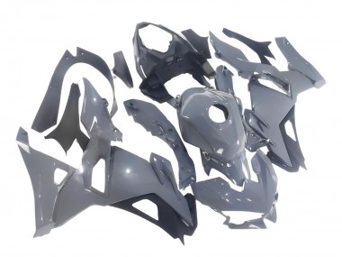 Best 2024-2025 Kawasaki Ninja 500 EX500R Motorcycle Fairings - Nardo Grey