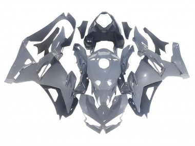 Best 2024-2025 Kawasaki Ninja 500 EX500R Motorcycle Fairings - Nardo Grey