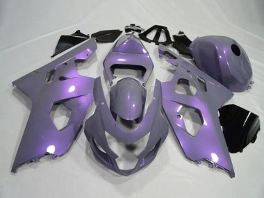 Best 2004-2005 Suzuki GSXR 600 / GSXR 750 Motorcycle Fairings - Chameleon Grey Dazz Pearl Purple