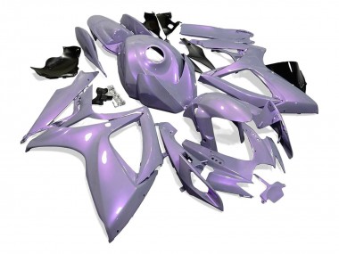 Best 2006-2007 Suzuki GSXR 600 / GSXR 750 Motorcycle Fairings - Chameleon Grey Dazz Pearl Purple