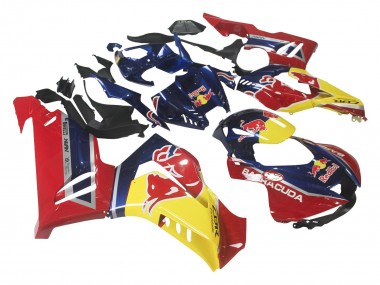 Best 2020-2023 Honda CBR1000RR-R Motorcycle Fairings - Blue Yellow Red Bull