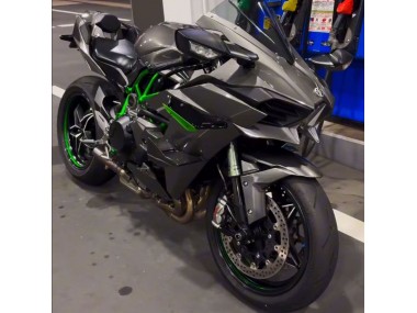Best 2015-2022 Kawasaki Ninja H2 Bike Fairings - Grey