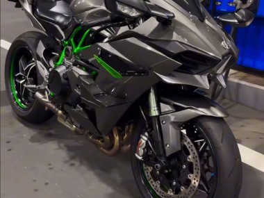 Best 2015-2022 Kawasaki Ninja H2 Bike Fairings - Grey