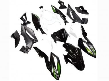 Best 2018-2024 Kawasaki Z400 Motorcycle Fairings - White Glossy Black Green
