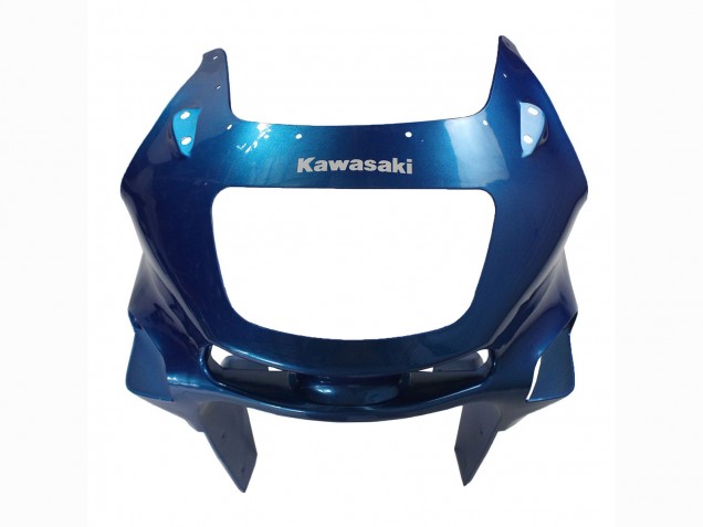1993-2007 Kawasaki ZZR400 Motorcycle Fairings - Blue Silver Black
