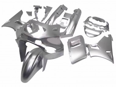 Best 1993-2007 Kawasaki ZZR400 Motorcycle Fairings - Silver