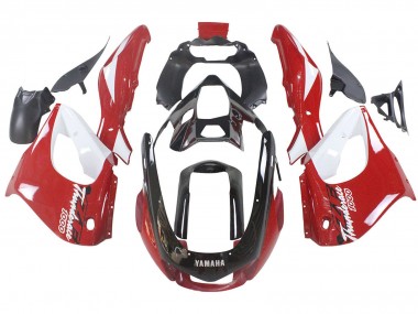 Best 1997-2007 Yamaha YZF 1000R Thunderace Motorcycle Fairing Kits - Red Black White Thunderace