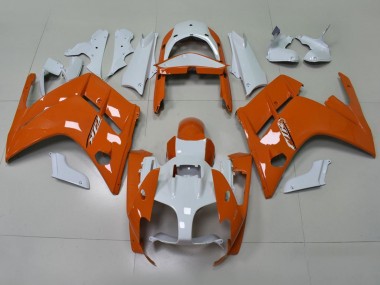 Best 2001-2006 Yamaha FJR1300 Motorcycle Fairings - Orange White