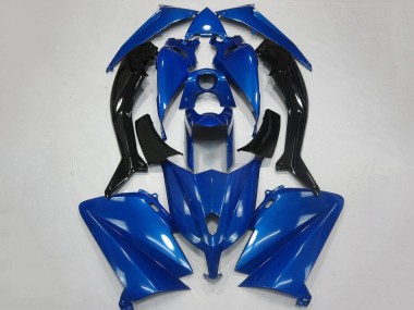 Best 2012-2014 Yamaha TMAX530 Motorcycle Fairings - Blue Black