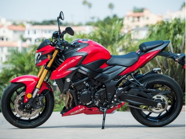 Best 2017-2022 Suzuki GSX-S 750 Motorcycle Fairings - Black Red
