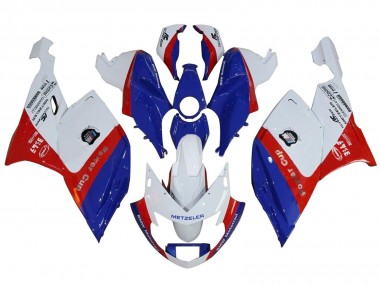 Best 2005-2010 BMW K1200S Abs Fairings - White Red Blue