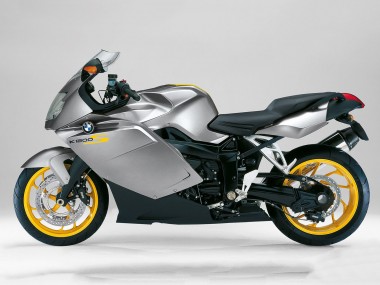 Best 2005-2010 BMW K1200S Motorcycle Fairing Kits - Silver Yellow Black