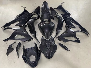 Best 2023-2024 BMW S1000RR Motorcycle Fairings - Glossy Black Carbon Fiber