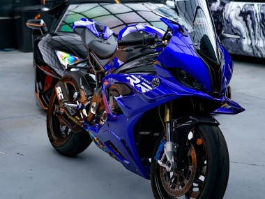Best 2023-2024 BMW S1000RR Motorcycle Fairings - Glossy Dark Blue