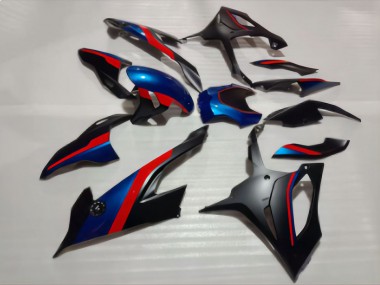 Best 2019-2022 BMW S1000RR Motorcycle Fairings - Black Blue Red