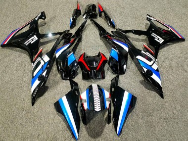 Best 2019-2022 BMW S1000RR Motorcycle Fairings - Black Blue White