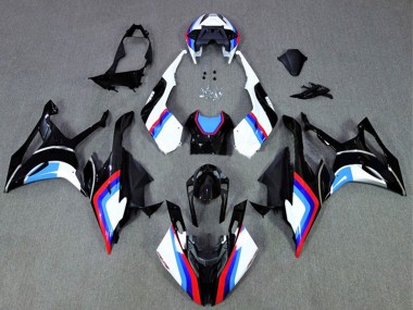 Best 2019-2022 BMW S1000RR Motorcycle Fairings - Black White Blue Red