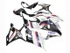 2019-2022 BMW S1000RR Motorcycle Fairings - White Black Pink Oxford