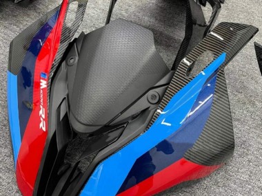 Best 2019-2022 BMW S1000RR Motorcycle Fairings - Black Blue Red Carbon Fiber