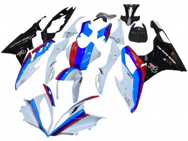 Best 2015-2016 BMW S1000RR Motorcycle Fairing Kits - White Red Blue Glossy Black