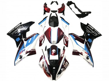 Best 2015-2016 BMW S1000RR Bike Fairings - White Red Blue Glossy Black