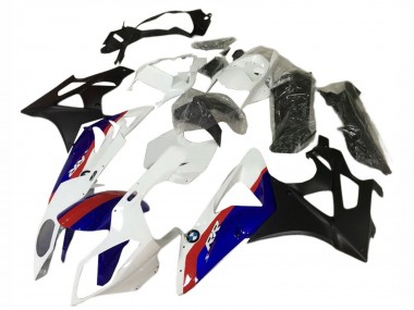Best 2009-2014 BMW S1000RR Motorcycle Fairings - White Red Blue Black