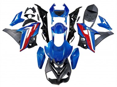 Best 2014-2016 BMW S1000R Motorcycle Fairings - Blue Red