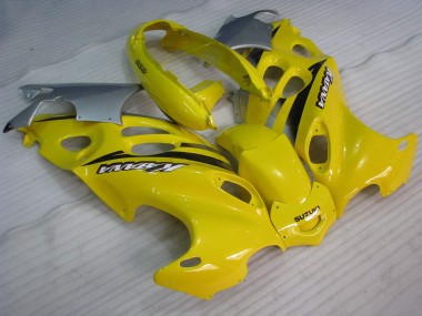 Best 2004-2006 Suzuki GSX600F/GSX750F Motorcycle Fairings - Yellow Katana