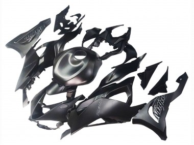 Best 2023-2025 Kawasaki ZX6R Motorcycle Fairing - Matte Black
