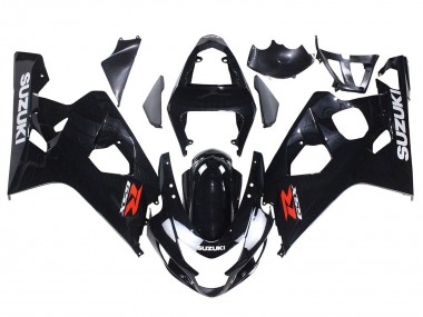 Best 2004-2005 Suzuki GSXR 600 / GSXR 750 Motorcycle Fairing - Glossy Black