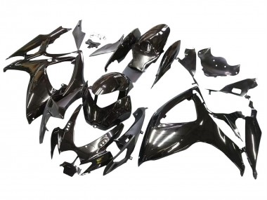 Best 2006-2007 Suzuki GSXR 600 / GSXR 750 Motorcycle Fairings - Glossy Black