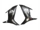 2011-2024 Suzuki GSXR 600 / GSXR 750 Motorcycle Fairings - Matte Black Glossy Black White Decal
